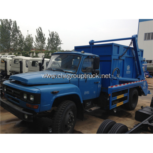 Dongfeng 6 cubic swing arm roll garbage truck